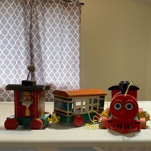Vintage Fisher-Price Toy Train